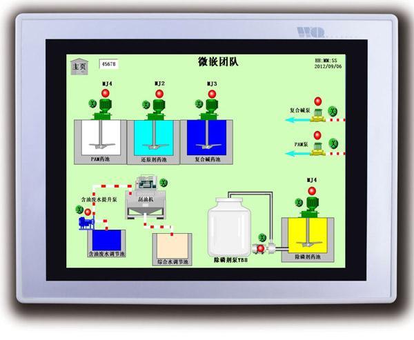 10.4寸工业触摸屏, 人机界面触摸屏